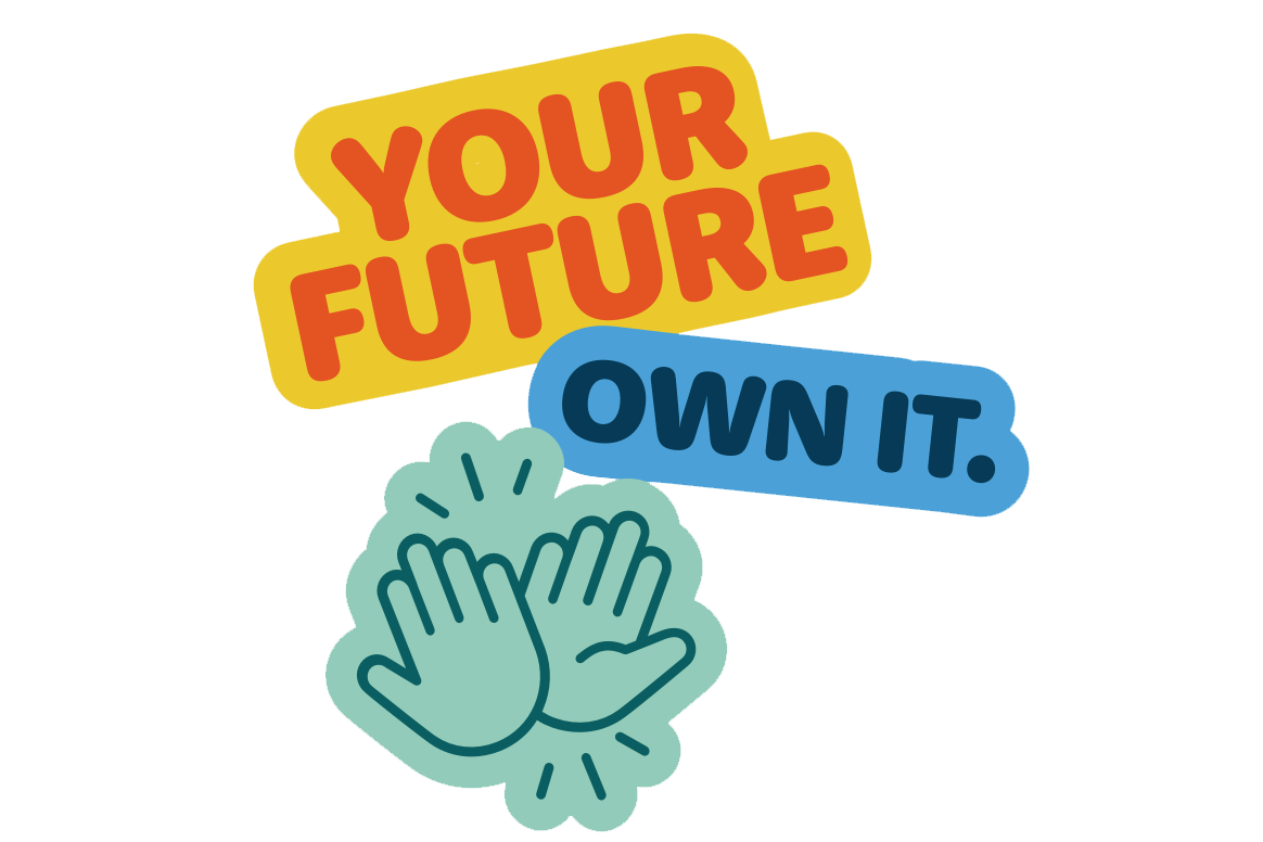 Your Future. Own it stickers